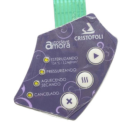 Teclado membrana autoclave Cristófoli Amora