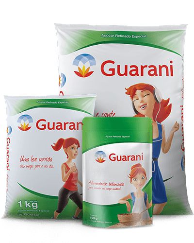 Açúcar refinado Guarani 1 kg