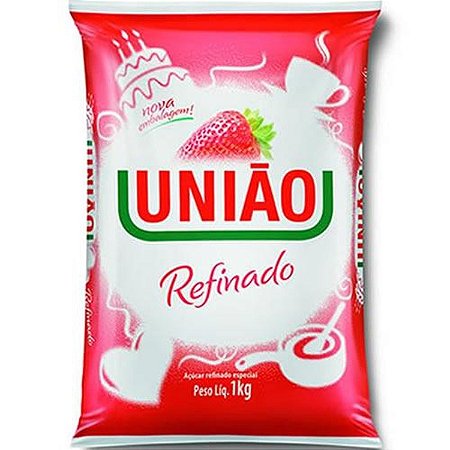 Açúcar refinado União 1 kg