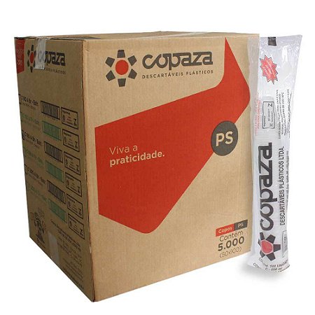 Copo descartável café Copaza 50 ml