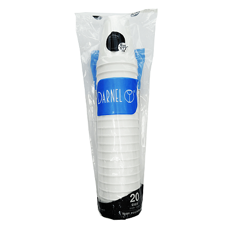Copo de Isopor Térmico 20x177ml Darnel