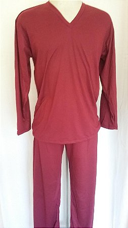Pijama Malha Masculino Comprido