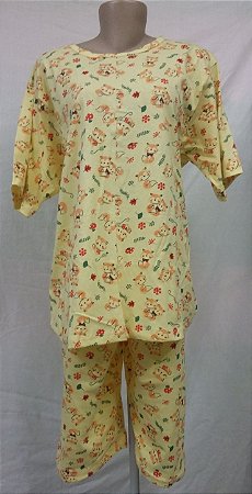 Pijama Pescador m/m em Algodão