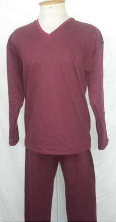Pijama Moletom Masculino Flanelado