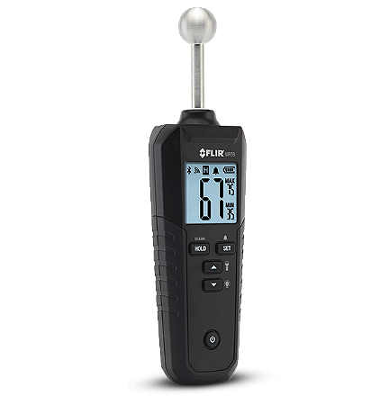 Medidor de Umidade com Sonda Esférica e Bluetooth® MR59