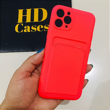 Case iPhone 11 Pro Rosa Porta Cartão - Case \u0026 Acessórios - HD Cases
