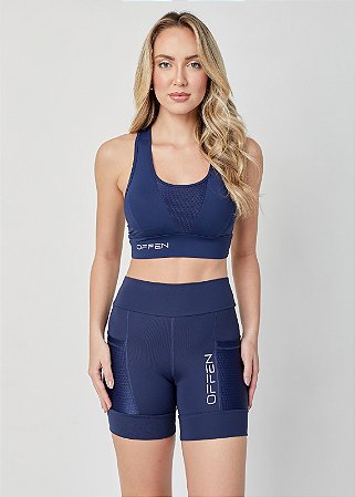 BERMUDA FEMININA FERRARA AZUL