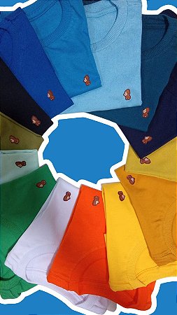 Camiseta Básica - Cores