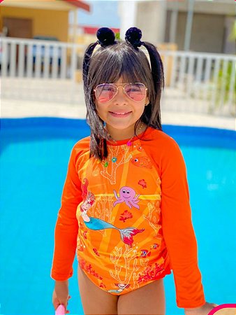 Conjunto Laranja Sereia