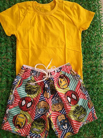 Conjunto super herói