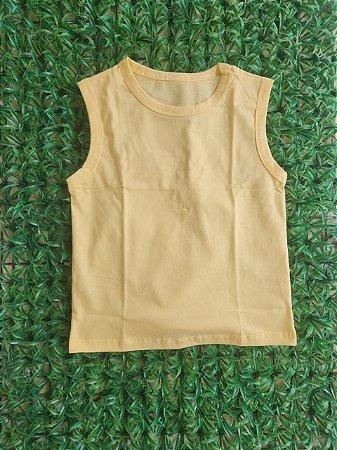 Regata amarelo claro