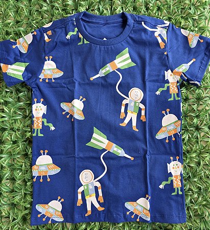 Camiseta Robô espacial