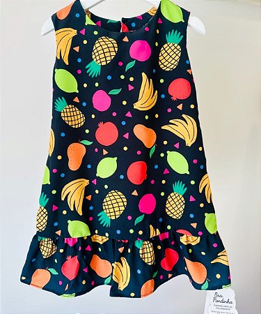 Vestido frutinhas