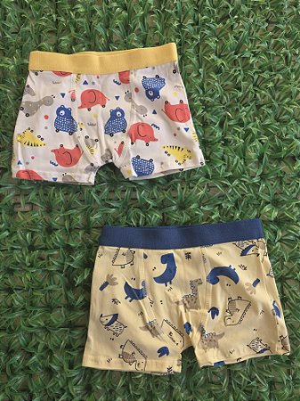 Kit 1 - cueca infantil - 2 unidades