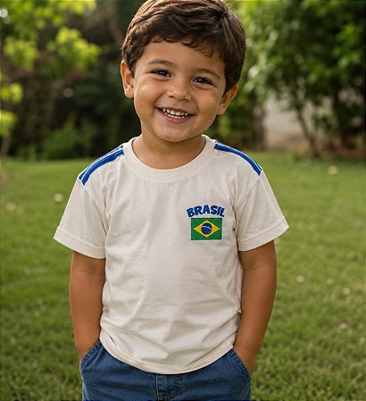 Camiseta Brasil Branca
