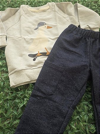 Conjunto Pato skatista