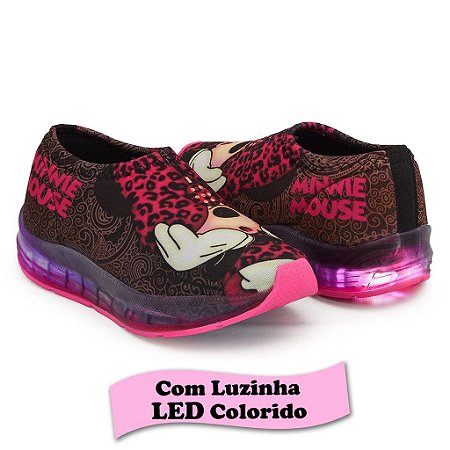 Tênis Minnie com LED