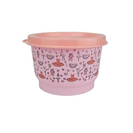 Tupperware Potinho Bailarina 140ml Rosa