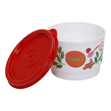 Potinho Floral Canela 140ml Tupperware