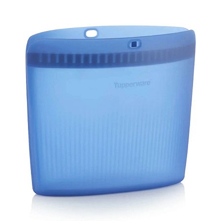 Bolsa de Silicone Tupperware 1,7 Litros Azul (G)