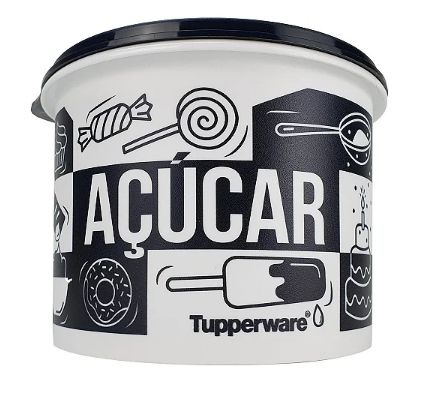 Tupper Caixa Açúcar 1,4 kg Pop Box Tupperware