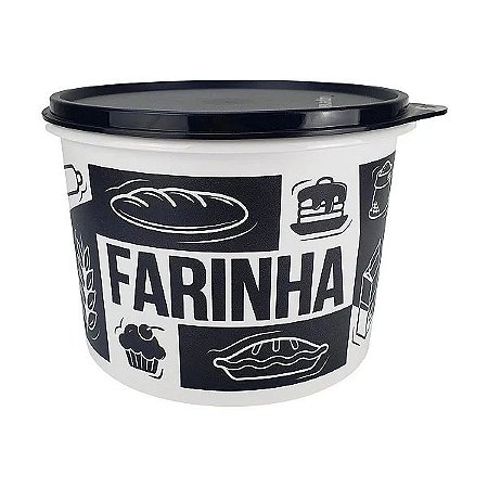 Tupper Caixa 1,8 kg Farinha Pop Box Tupperware