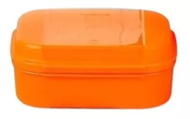 Visual Box Tupperware 1,1 litro Laranja