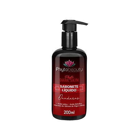 SABONETE LÍQUIDO DANDARAS - DARK SKIN 200ML
