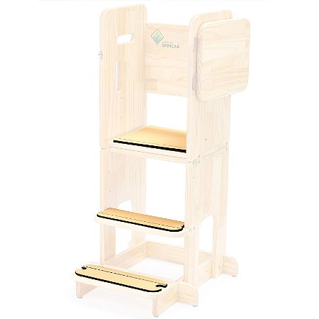 Kit Antiderrapante para Torre de Aprendizagem Regulável ou Multi Madeira de Brincar