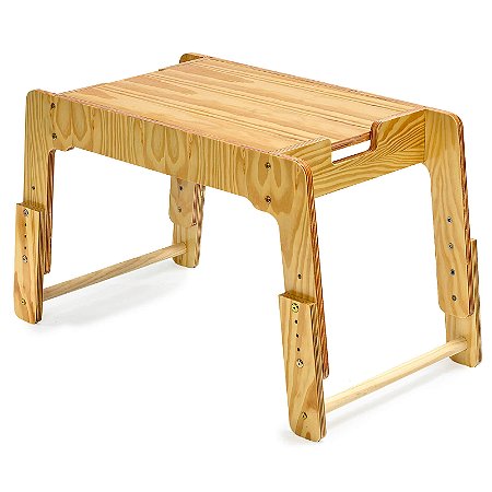 Mesa Multifuncional Com Tampo de Compensado Madeira de Brincar