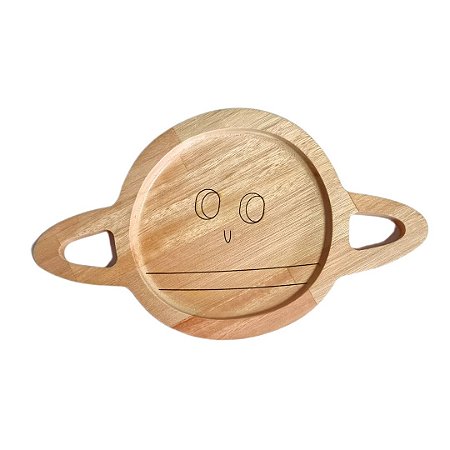 Pratinho Infantil - Saturno - Madeira de Brincar