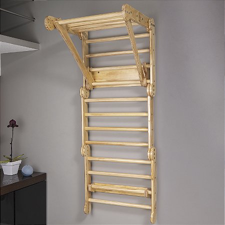 Suporte para Triângulo Articulado 4P Grande Madeira de Brincar