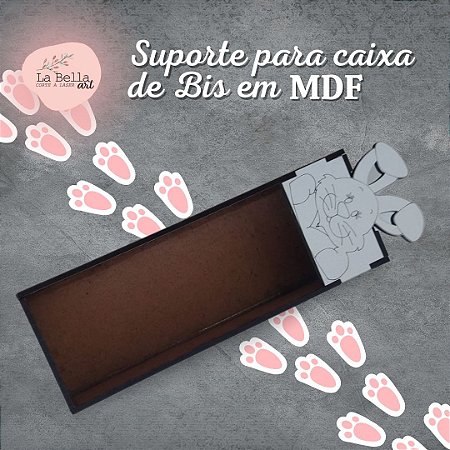 CAIXA PORTA BIS EM MDF BRANCO COELHO