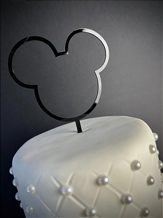 TOPO DE BOLO CABEÇA DO MICKEY