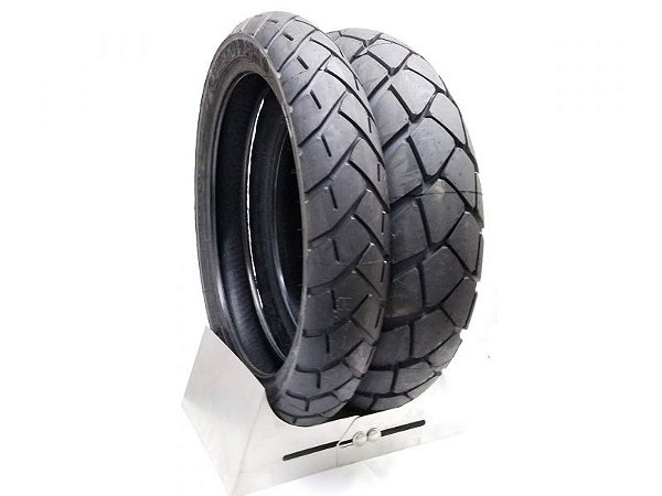 PAR PNEU BMW GS 650 PIRELLI METZELER TOURANCE 110 80 17 + 150 70 17 DIANTEIRO E TRASEIRO - ORIGINAL