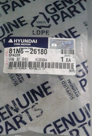 Espaçador  metálico -Hyundai
