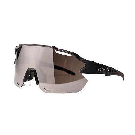 Óculos Ciclista YOPP 1067 -  Prata  Espelhado
