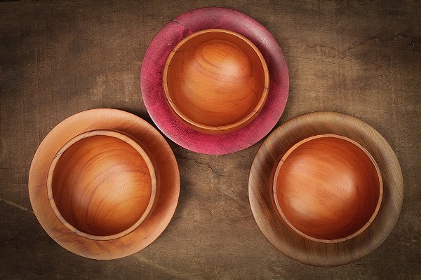 Trio de Petisqueiras e Pratos