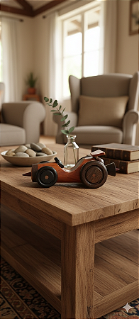 Carrinho de Madeira "Km de Arrancada"