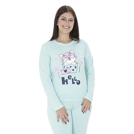 Pijama Fem. Lisos Variados (Ref. 5010)