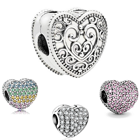 Berloque Clipe Trava P/ Pandora | Prata