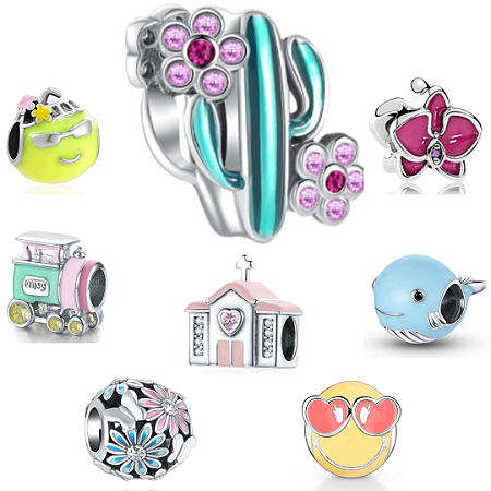 Berloque Charm Infantil p/ Pandora | Prata