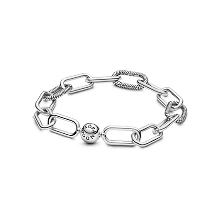 Bracelete Compatível Link Pandora Me | Prata