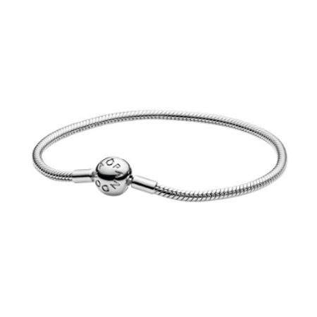 Bracelete Rígido Crie e Combine Compatível Pandora | Prata