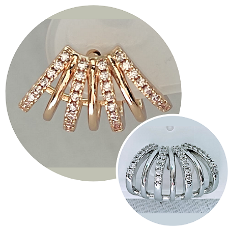 Brinco Sete Fios Ear Cuff