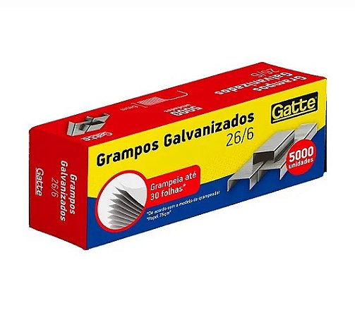 GRAMPOS GALVANIZADOS DA GATTE.