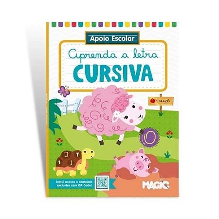 LIVRO APRENDENDO LETRA CURSIVA.