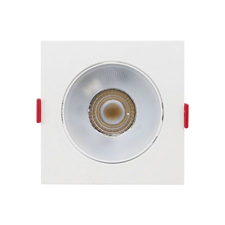 Spot de Embutir Quadrado LED 7w 4000k Bivolt ECO-38766