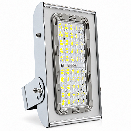 Refletor LED Modular 150W 6500K 90° Dimerizável IP65 Chip Philips