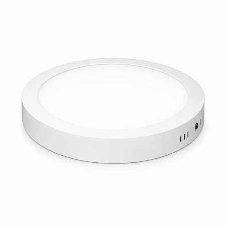 Painel LED Sobrepor Redondo 18w 6500k Bivolt 2909